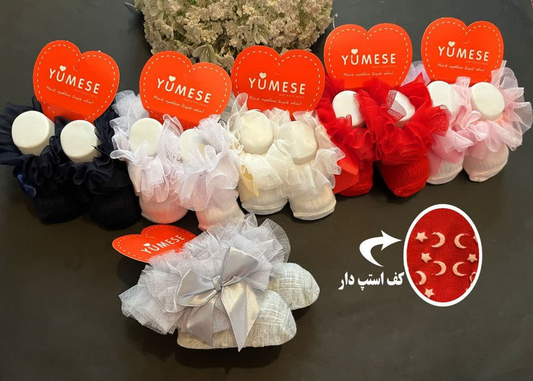 جوراب نیمساق مجلسی لب تور حجیم