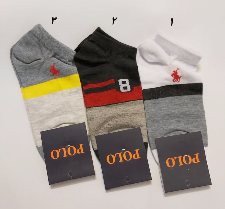 جوراب مچی طرح پولو و 8