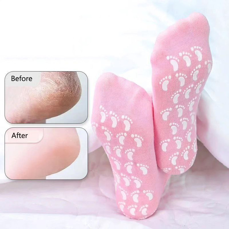 جوراب زنانه سیلیکونی کف استپدار