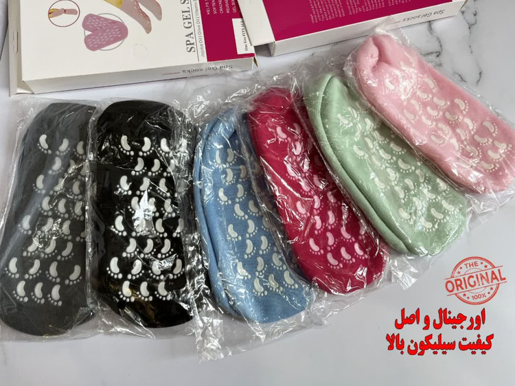 جوراب زنانه سیلیکونی کف استپدار