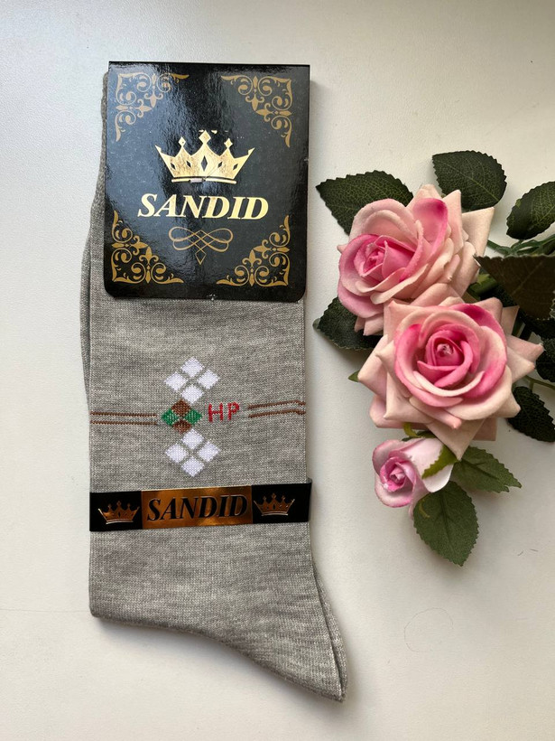 جوراب مردانه ساقدار سندید طرح میکس
