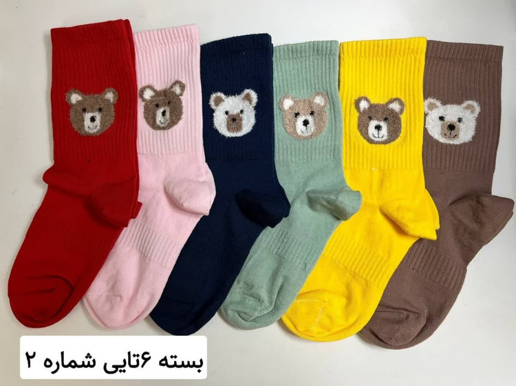 جوراب ساق بلند کش انگلیسی تدی بوکله مناسب بالای 10 سال