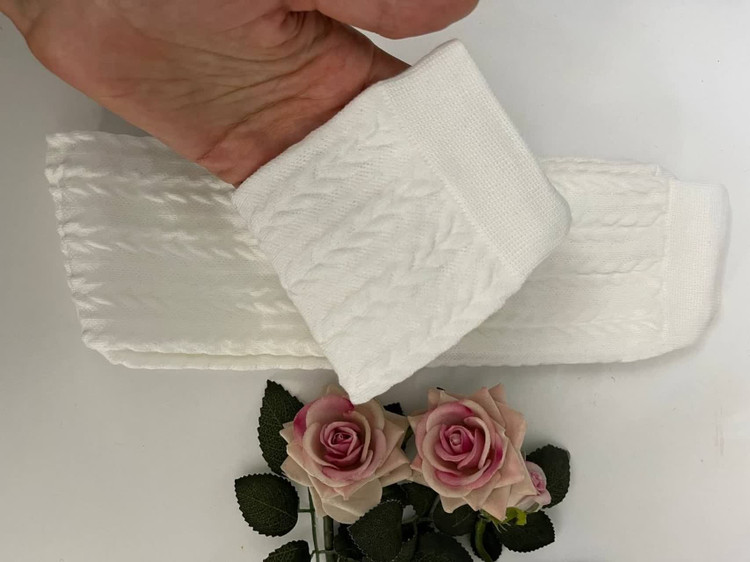 جوراب بالا زانو زنانه طرح گندمی