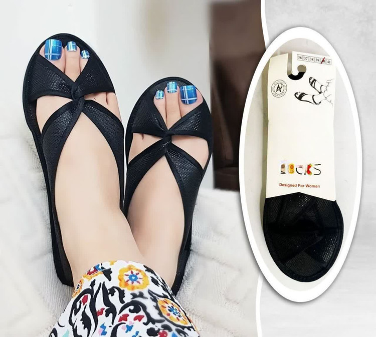 پاپوش کف چرم گره ای شاین