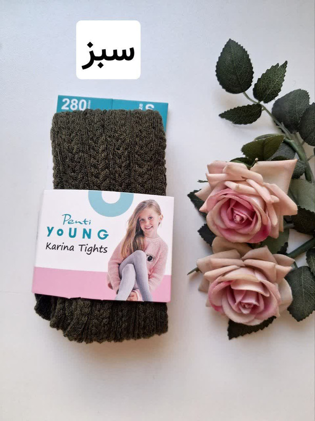 جوراب شلواری پنتی بافت گندمی ضخیم اعلا مناسب 6 ماه تا 9 سال